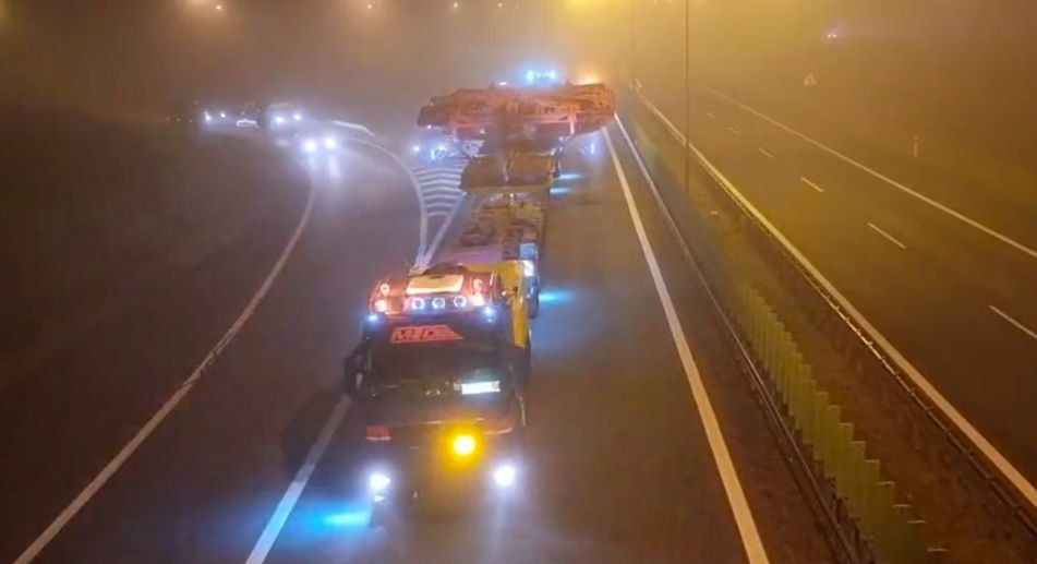 Transport maszyny TBM