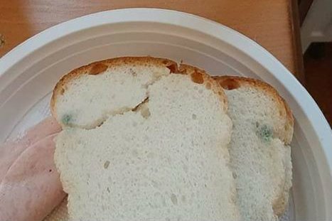 Pan Janusz nabawił się w szpitalu zapalenia jelit. Potem podano mu tam posiłek z zapleśniałym chlebem.