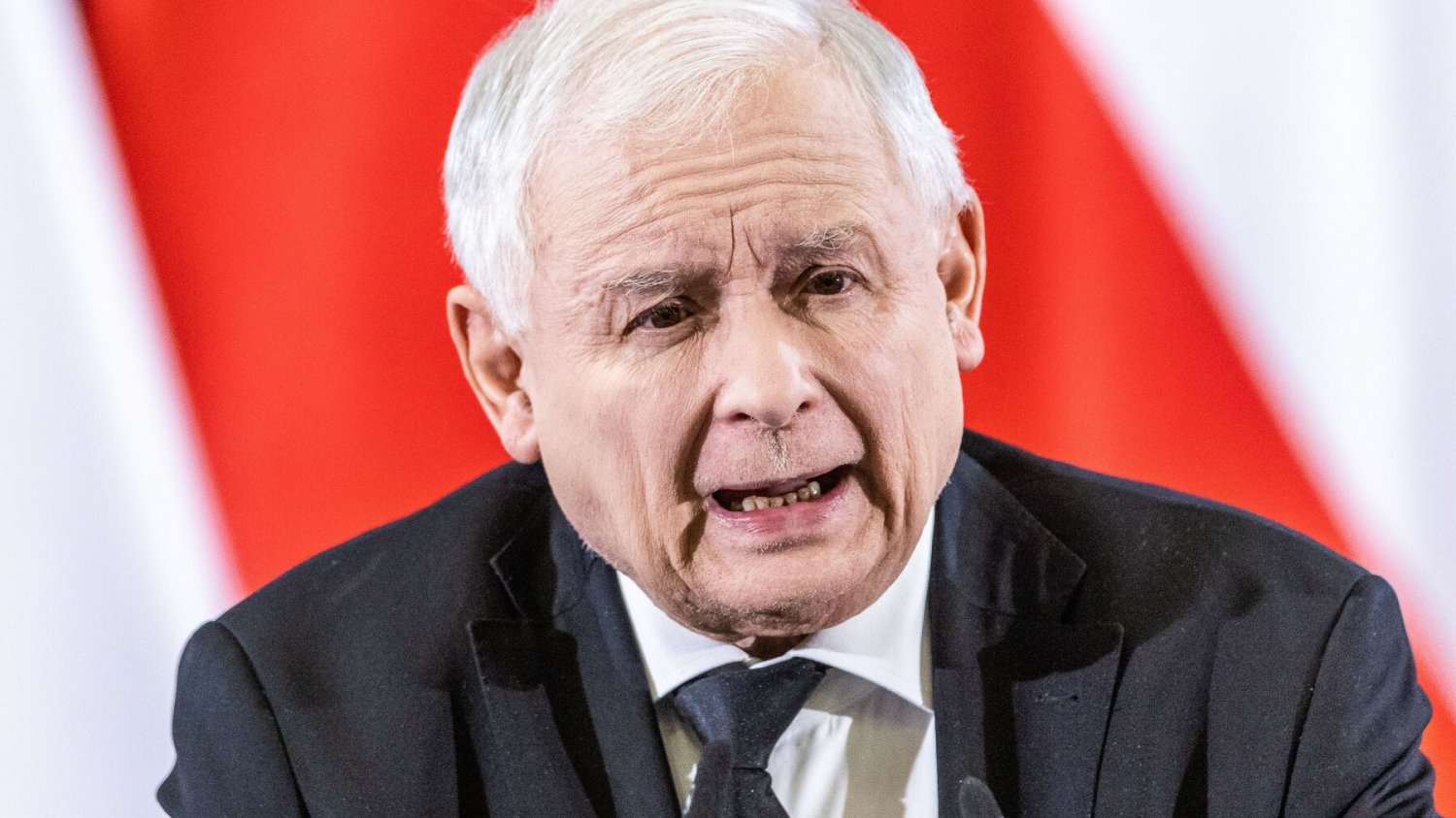 Prezes PiS Jarosław Kaczyński