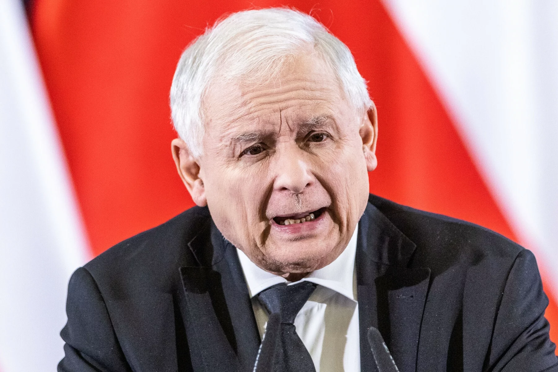 Prezes PiS Jarosław Kaczyński