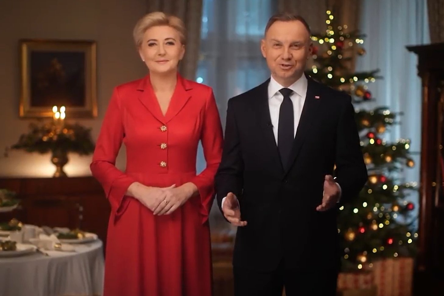 Boże Narodzenie. Andrzej Duda i Agata Duda złożyli życzenia