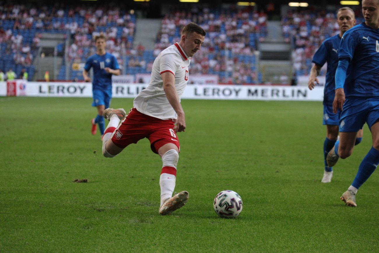 Kacper Kozłowski to chyba największy wygrany zgrupowania polskiej kadry przed Euro 2020