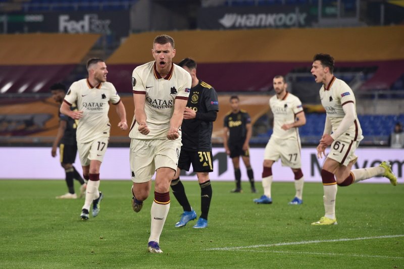 Edin Dzeko zapewnił AS Roma awans do półfinału Ligi Europy