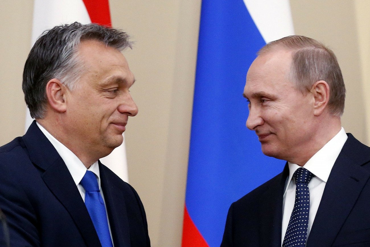 Viktor Orbán i Władimir Putin