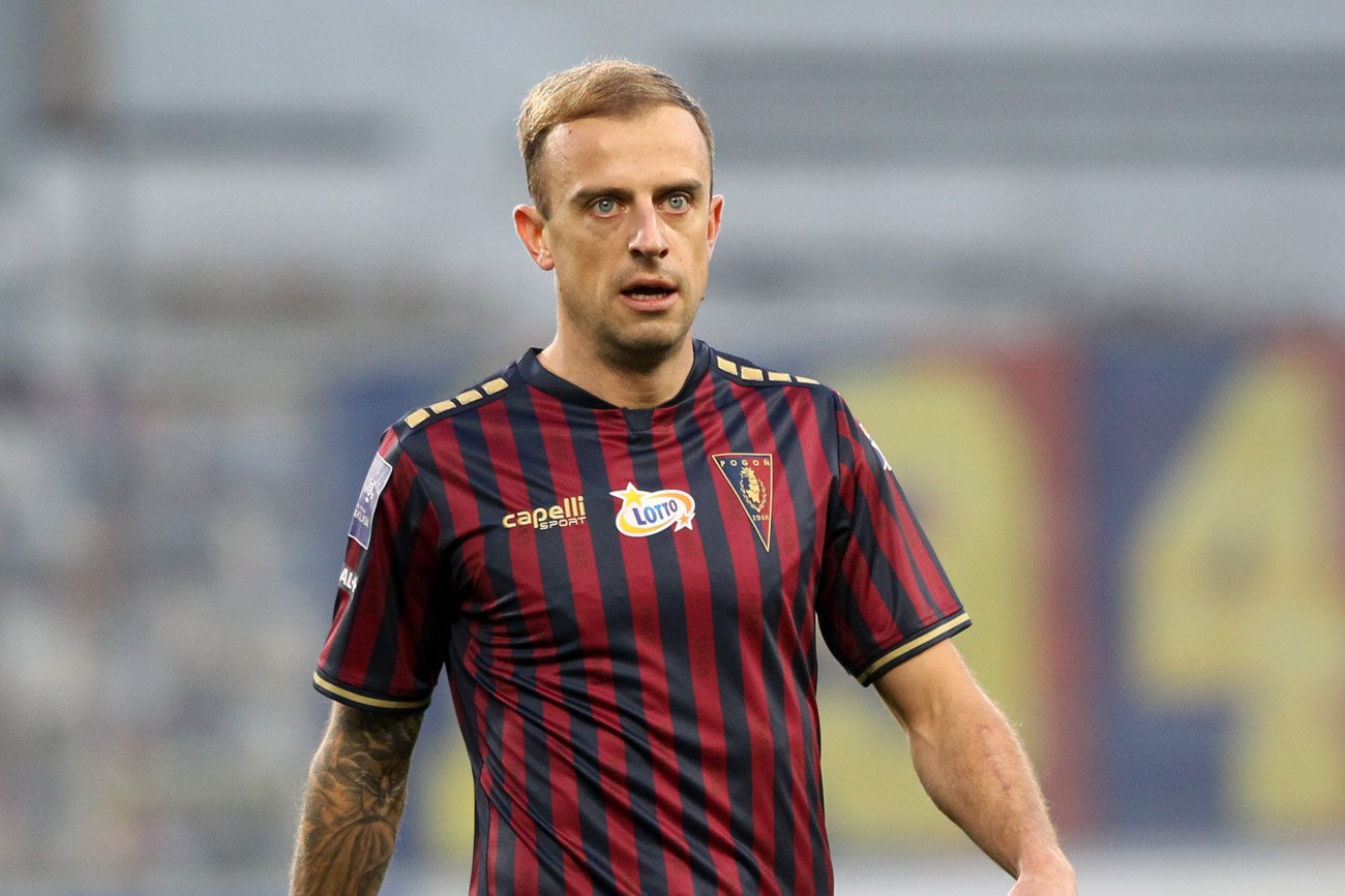 Kamil Grosicki wrócił na listę strzelców w ekstraklasowym meczu po 10 latach i 337 dniach.