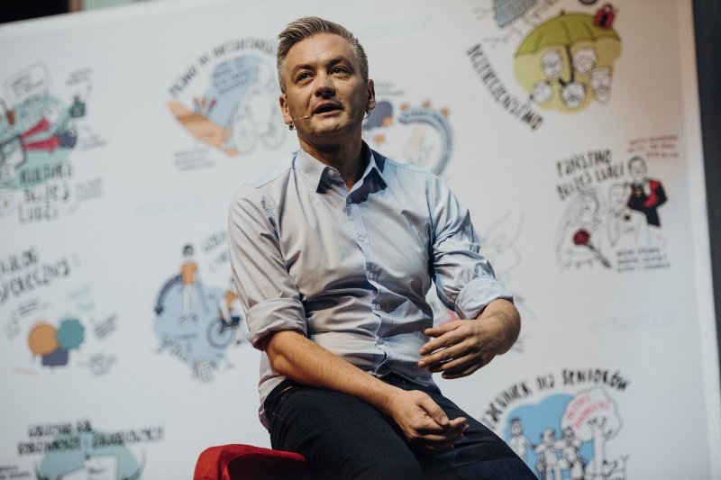 Taśmy Kaczyńskiego skomentował Robert Biedroń.