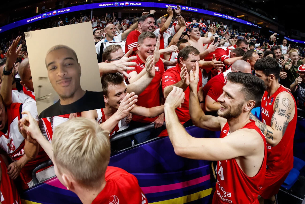 Biało-Czerwoni w środowy wieczór mogli świętować awans do półfinału EuroBasketu. Team monco wspierał Jeremy Sochan.