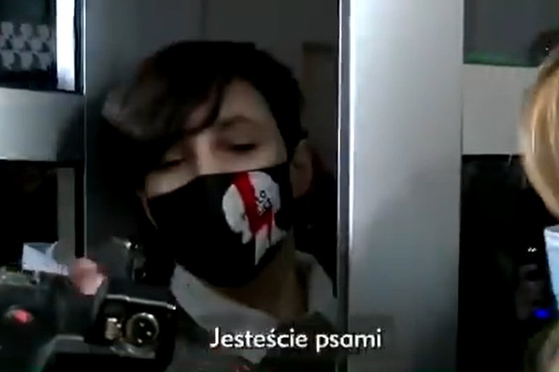 Klementyna Suchanow do pracowników części mediów: jesteście psami.