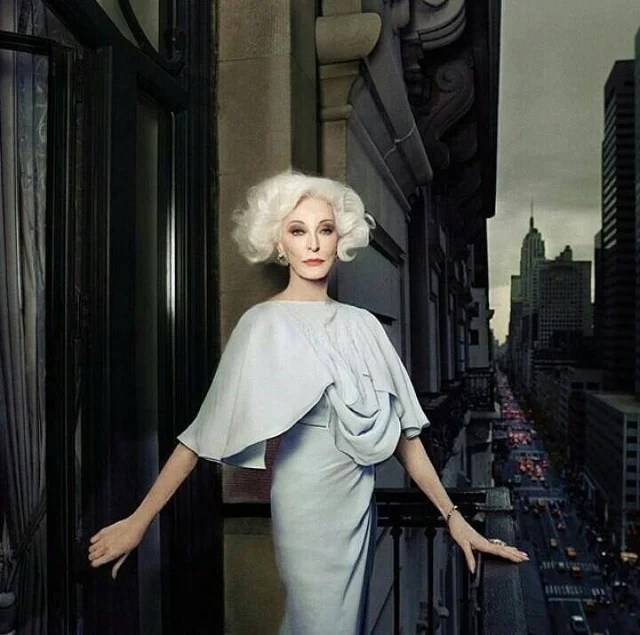 Carmen Dell'Orefice.