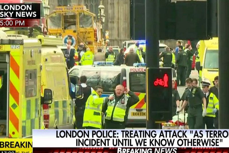 Reakcje po ataku w Londynie.