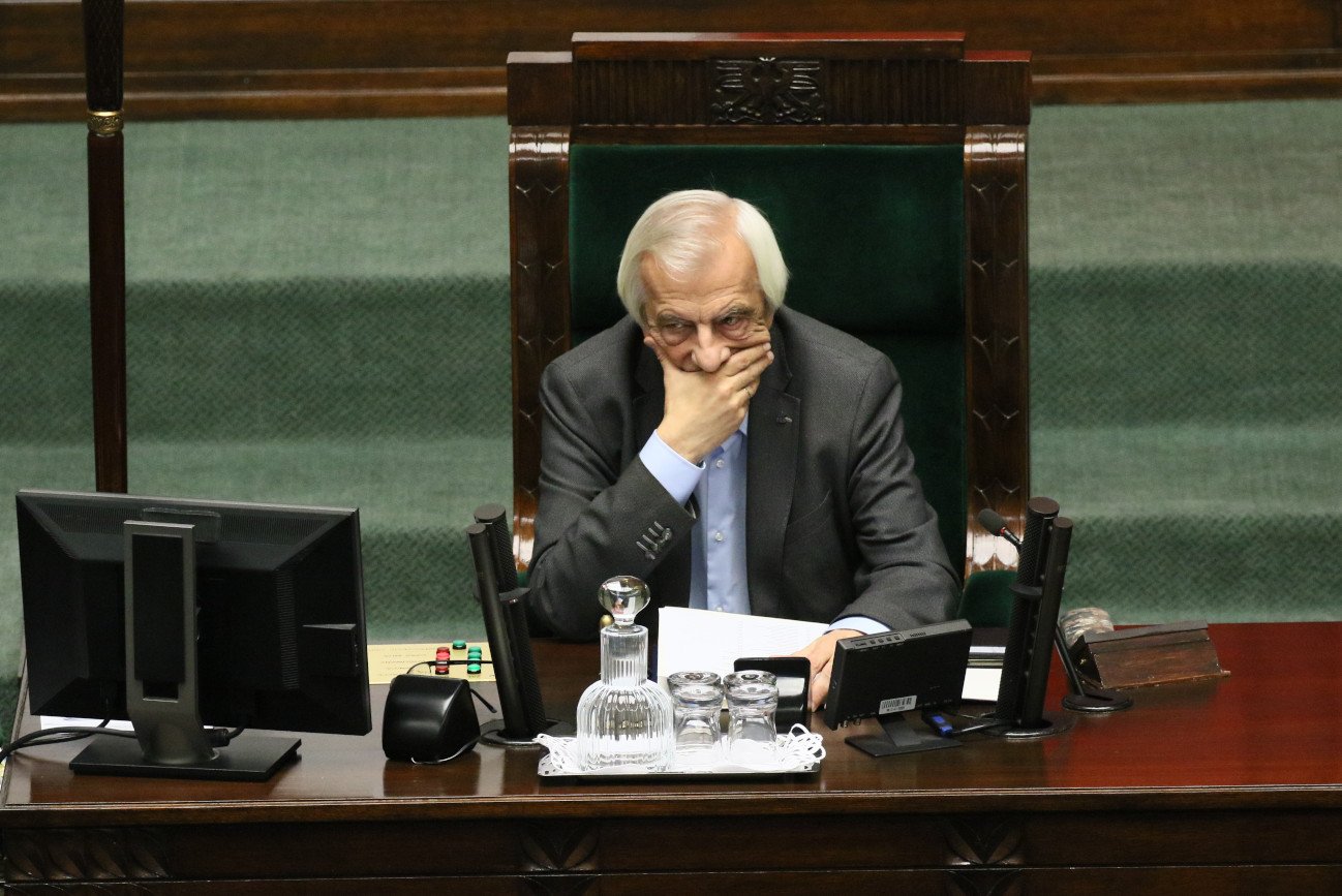 Marszałek Sejmu Ryszard Terelcki.