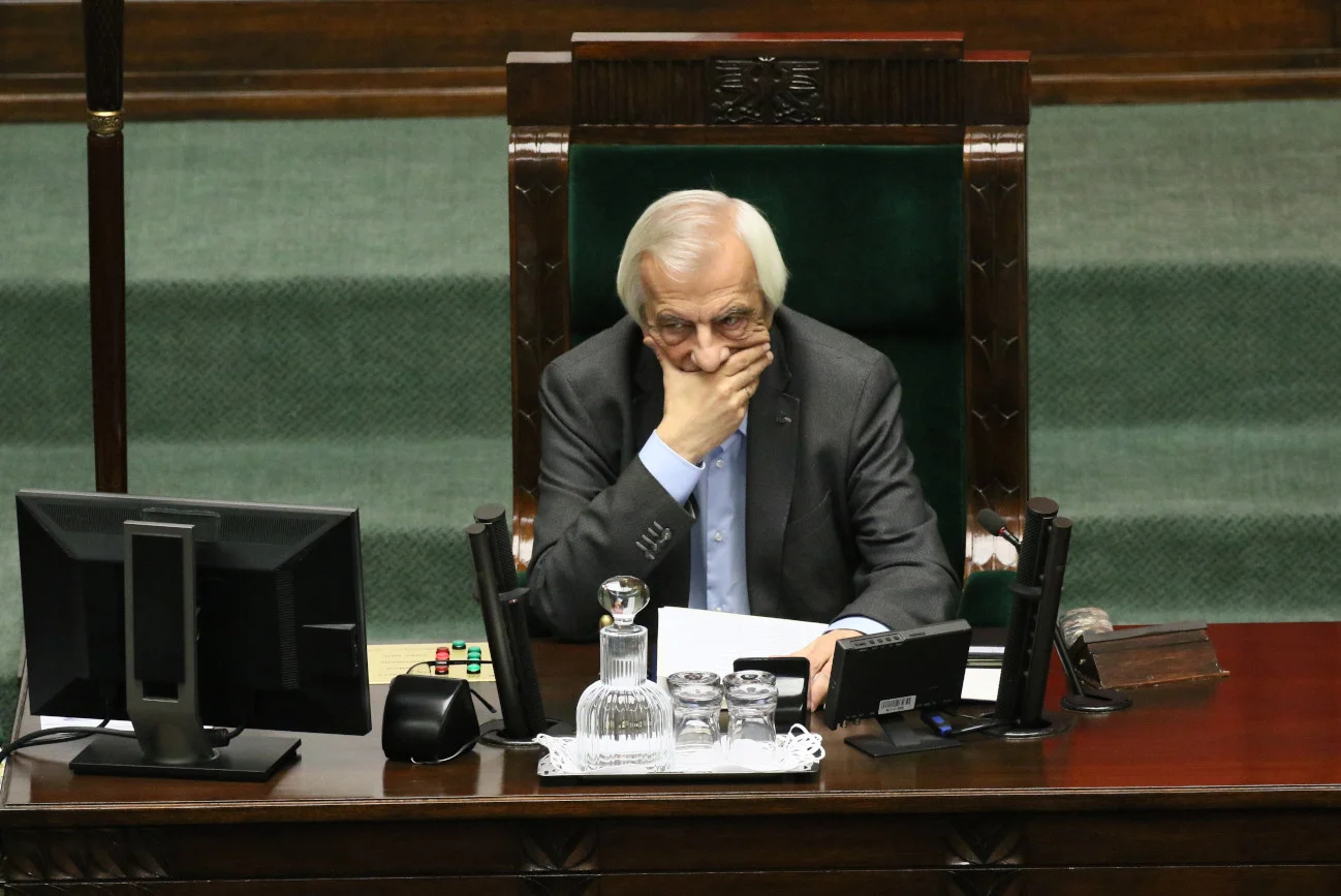Marszałek Sejmu Ryszard Terelcki.