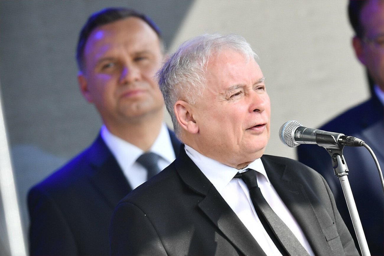 Andrzej Duda i Jarosław Kaczyński