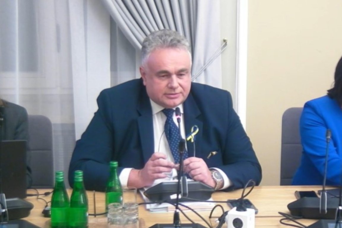 Tomasz Sakiewicz w Sejmie.