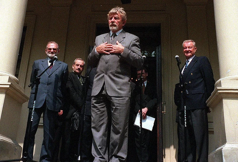Bronisław Geremek, Ryszard Kukliński i Zbigniew Brzeziński