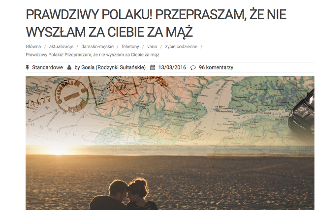 Prawdziwy Polak chce golić głowę kobiecie, która wyszła za obcokrajowca.