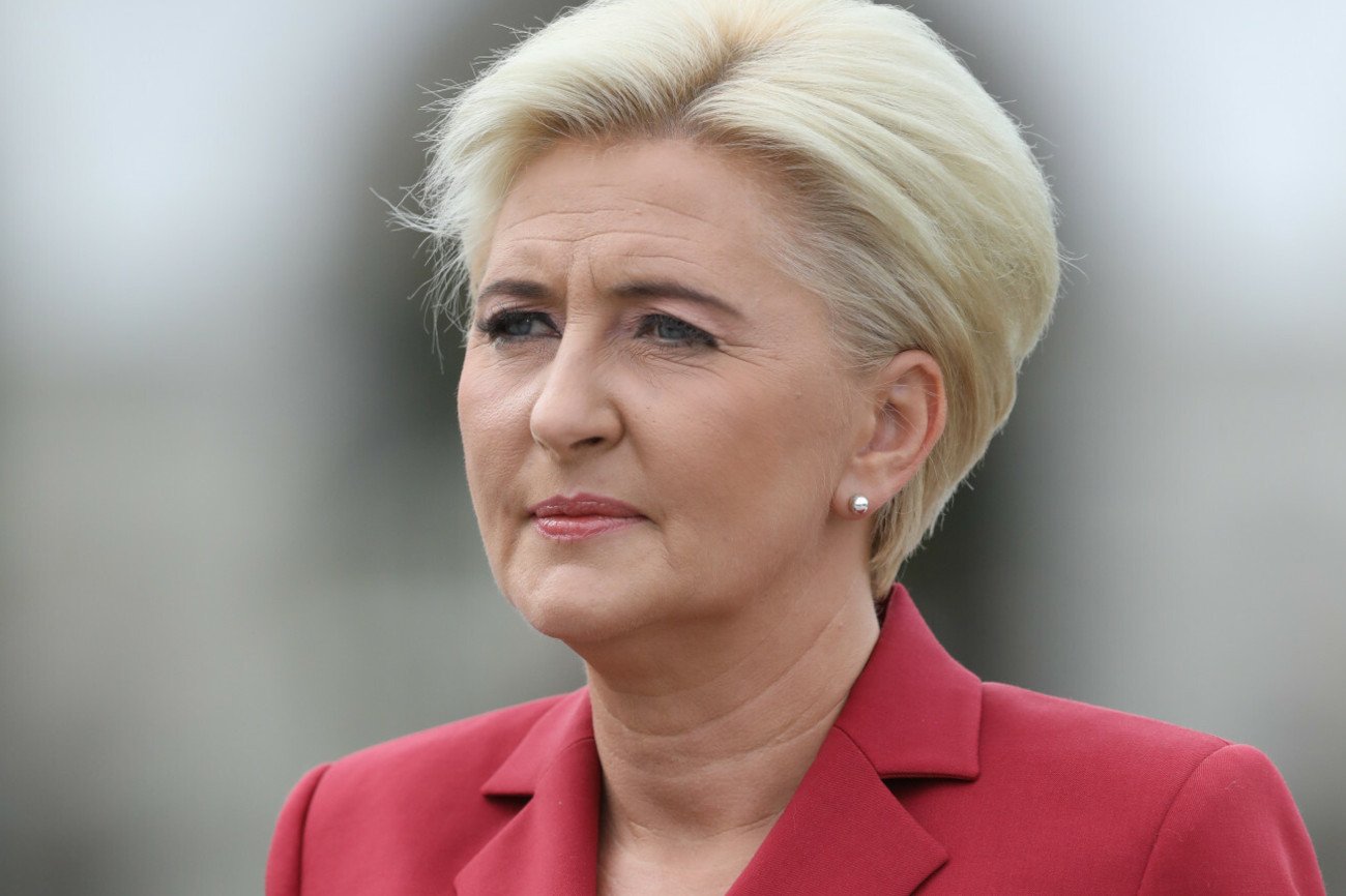 Magda Masny z "Koła Fortuny" krytykuje Agatę Dudę.