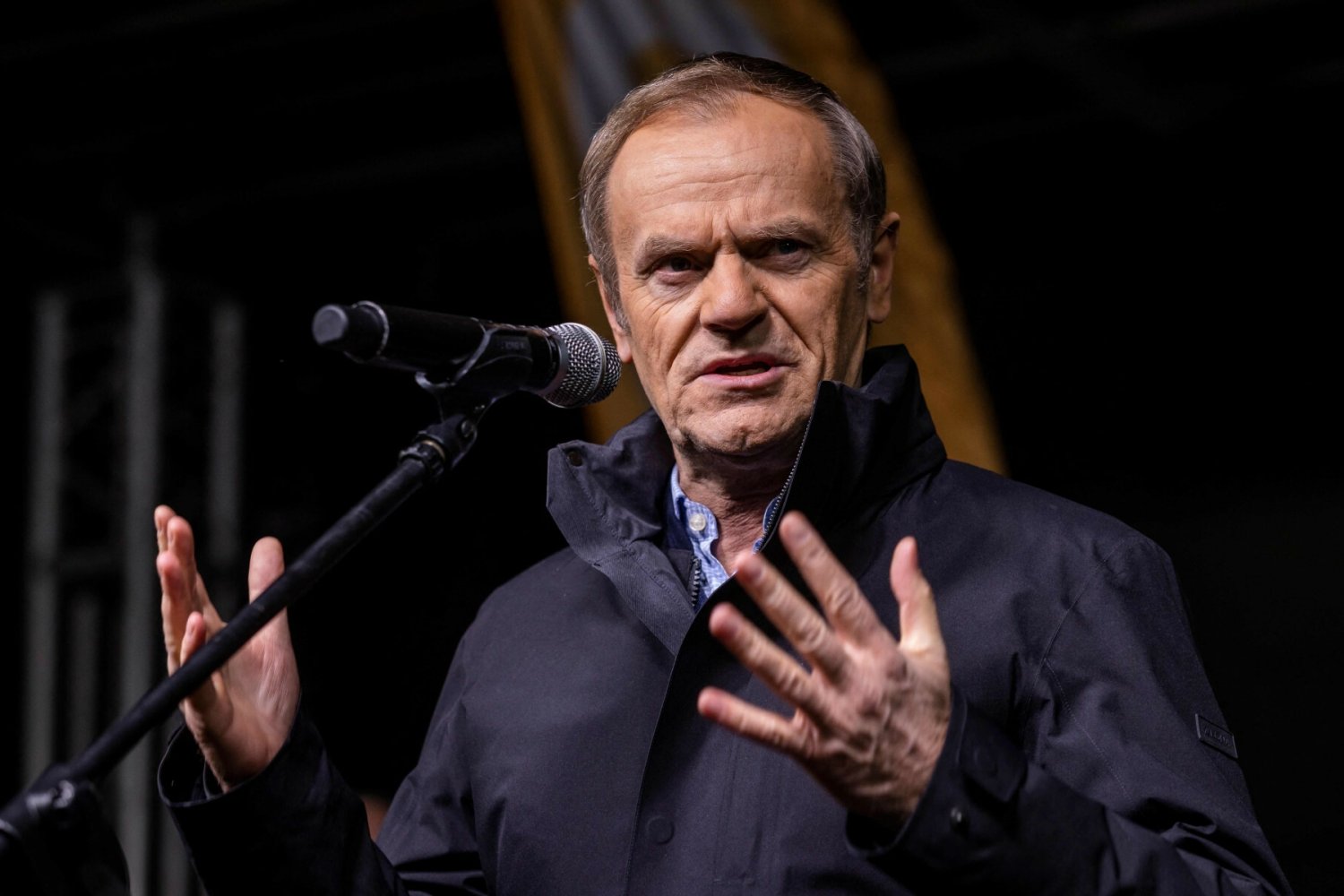 Donald Tusk komentuje decyzję Andrzeja Dudy ws. Lex TVN i mówi, że presja ma sens.