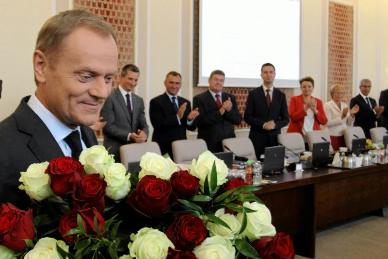 Gdy Tusk rozstawał się z funkcją premiera jego siły nikt nie kwestionował.
