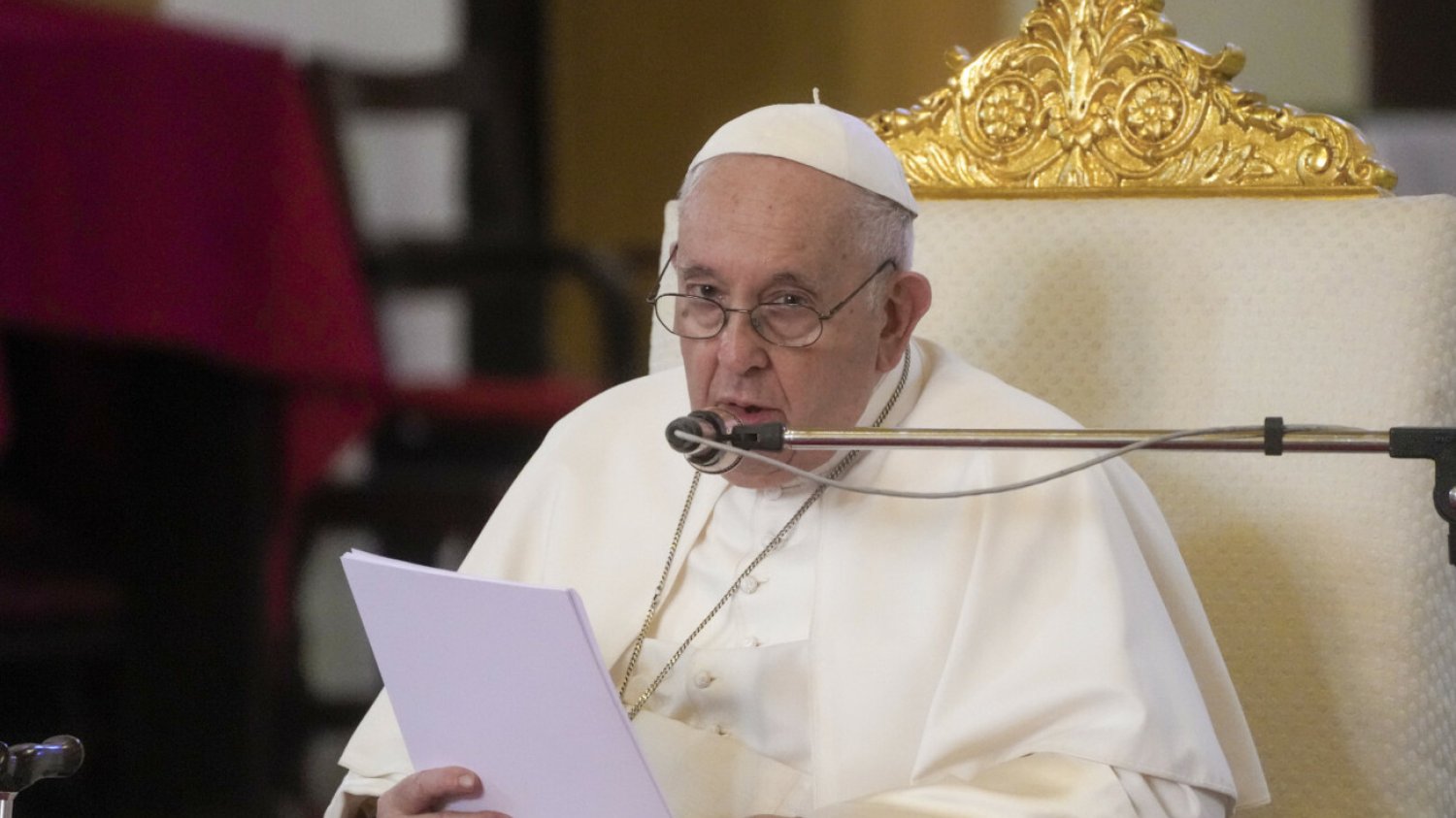 Papież Franciszek.