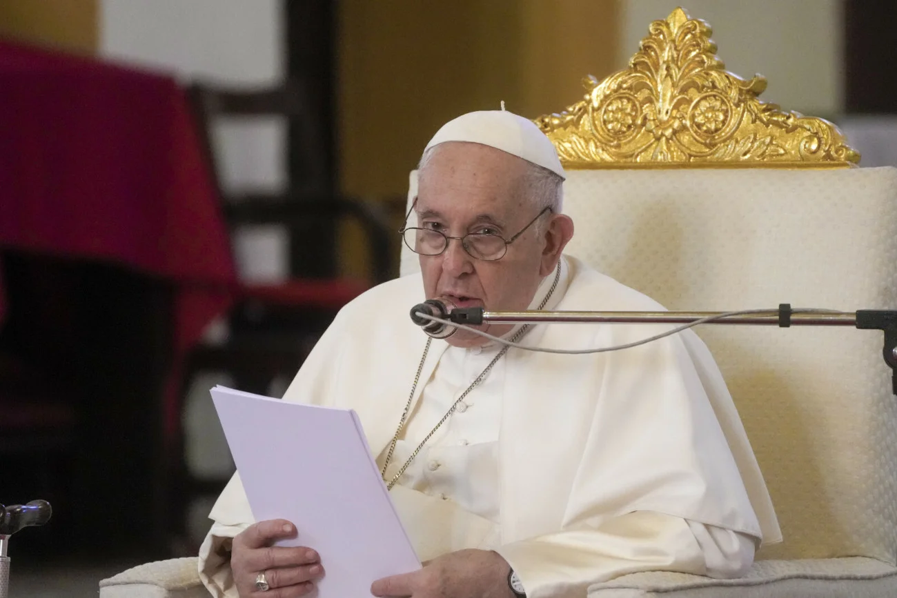 Papież Franciszek.