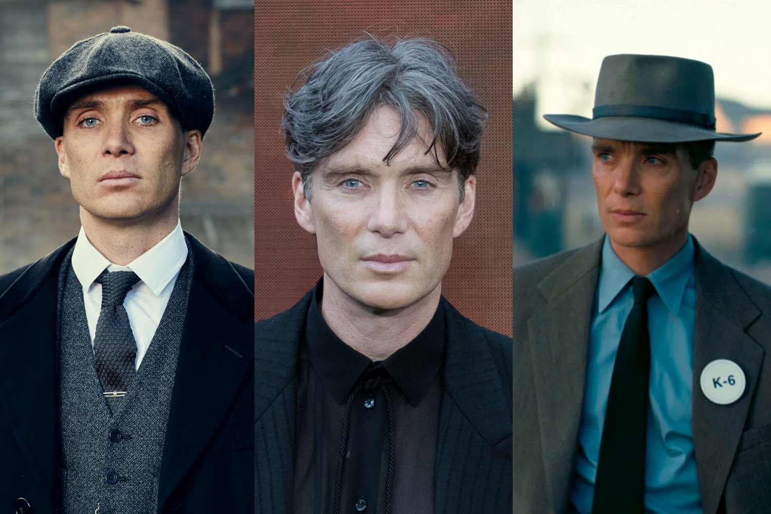 Cillian Murphy w "Peaky Blinders", na premierze i w "Oppenheimerze"