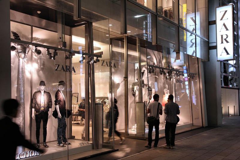 Zara jest chyba najpopularniejszym sklepem wśród klasy średniej na świecie.