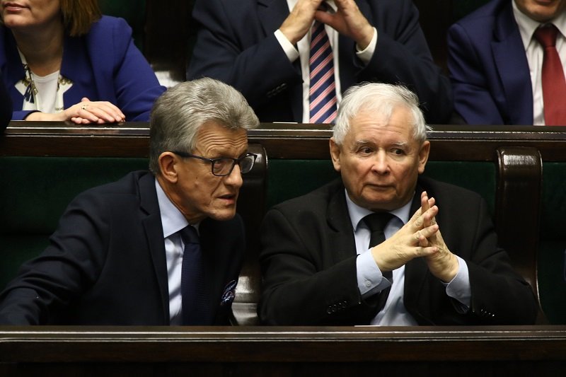 Jarosław Kaczyński w "Gazecie Polskiej" bronił przeszłości Stanisława Piotrowicza.