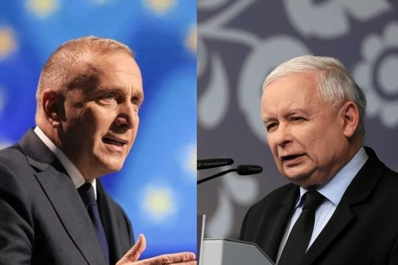Grzegorz Schetyna i Jarosław Kaczyński.