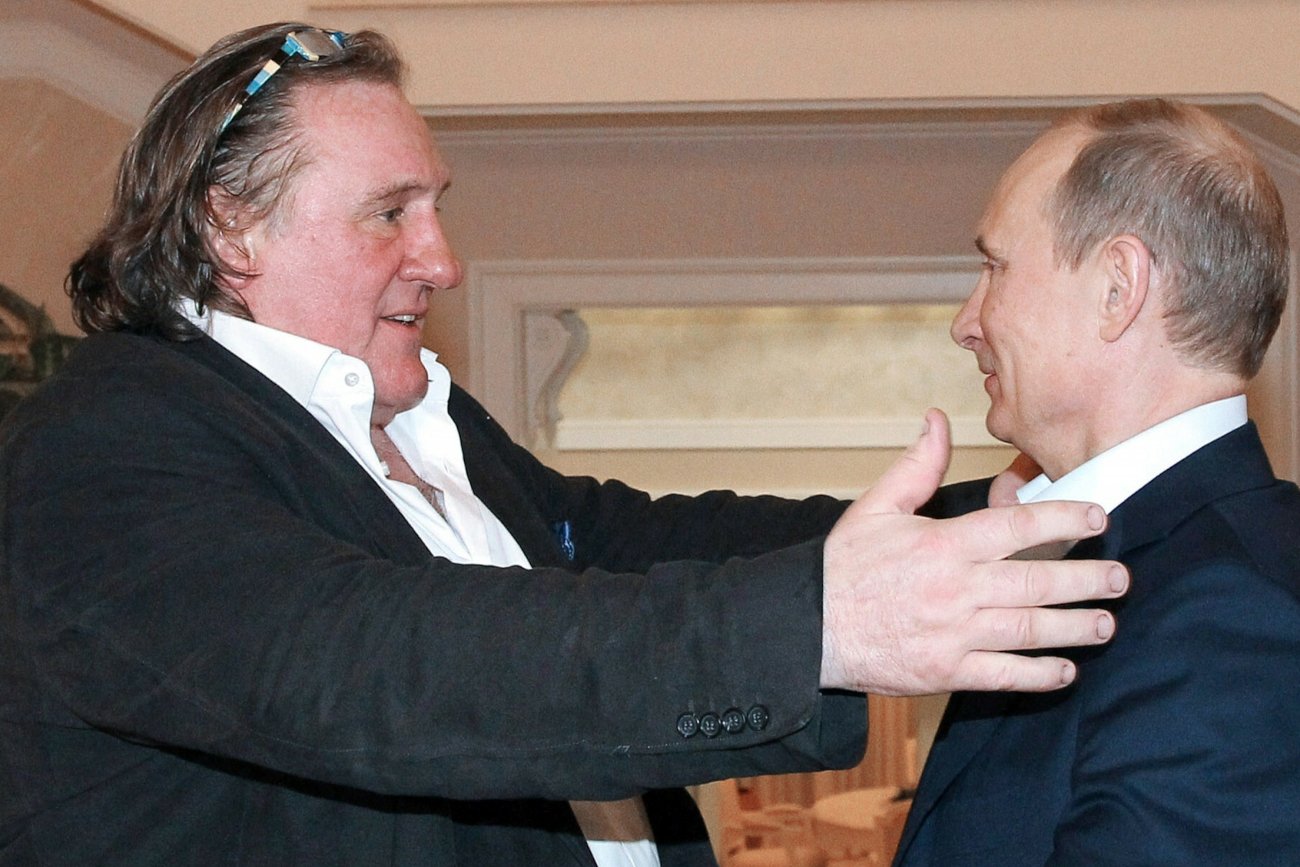 Gérard Depardieu już nie wspiera Władimira Putina?