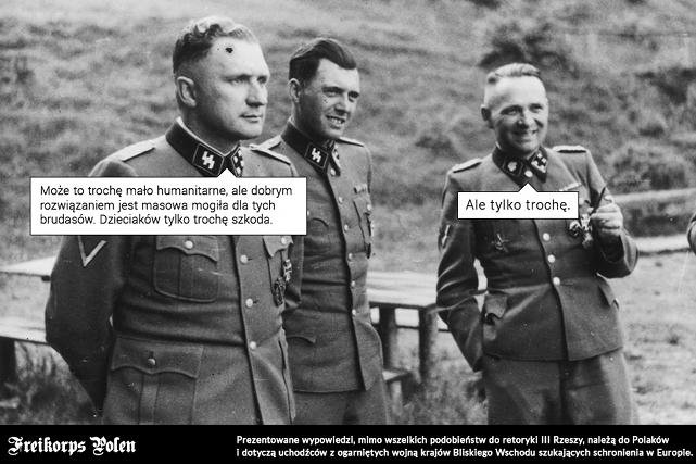 Problem z rasistowskimi komentarzami o uchodźcach