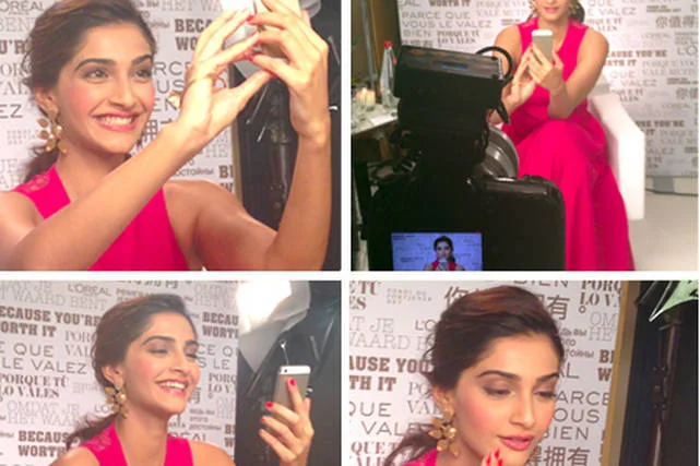 Sonam Kapoor i Make-up Genius