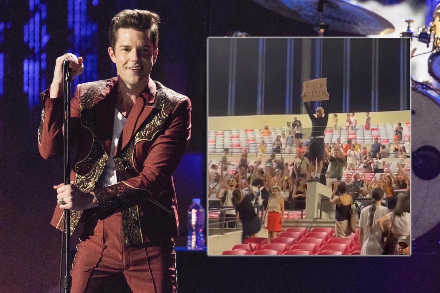 the killers skandal gruzja koncert rosjanin oświadczenie dlaczego