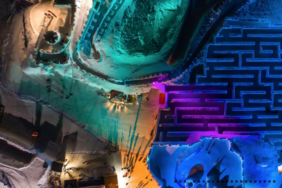 Śnieżny Labirynt w Zakopanem to największa taka budowla na świecie. Rozpościera się na 2,5 tys. metrów kwadratowych.