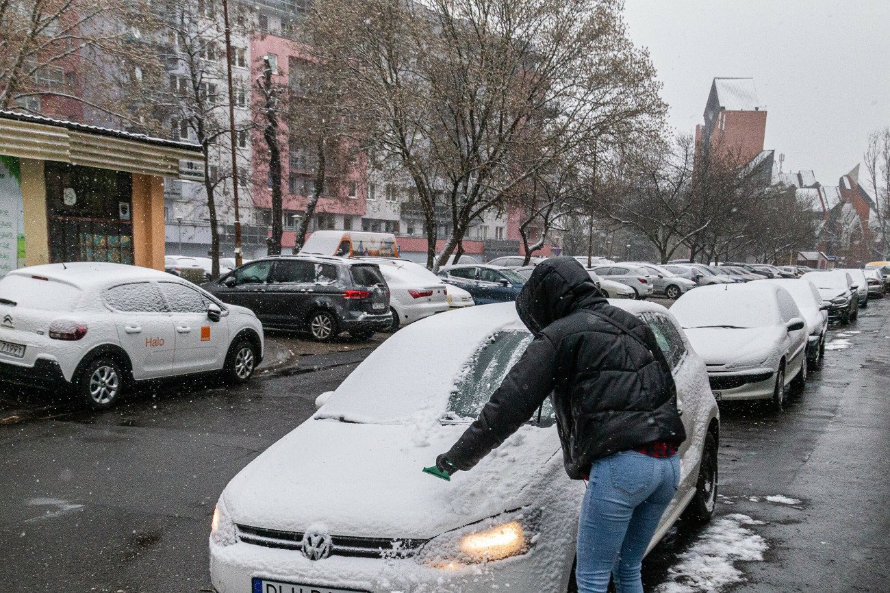 Atak zimy na początku kwietnia