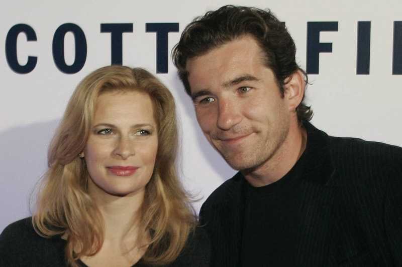 Aktor Przemysław Sadowski z żoną aktorką Agnieszką Warchulską.