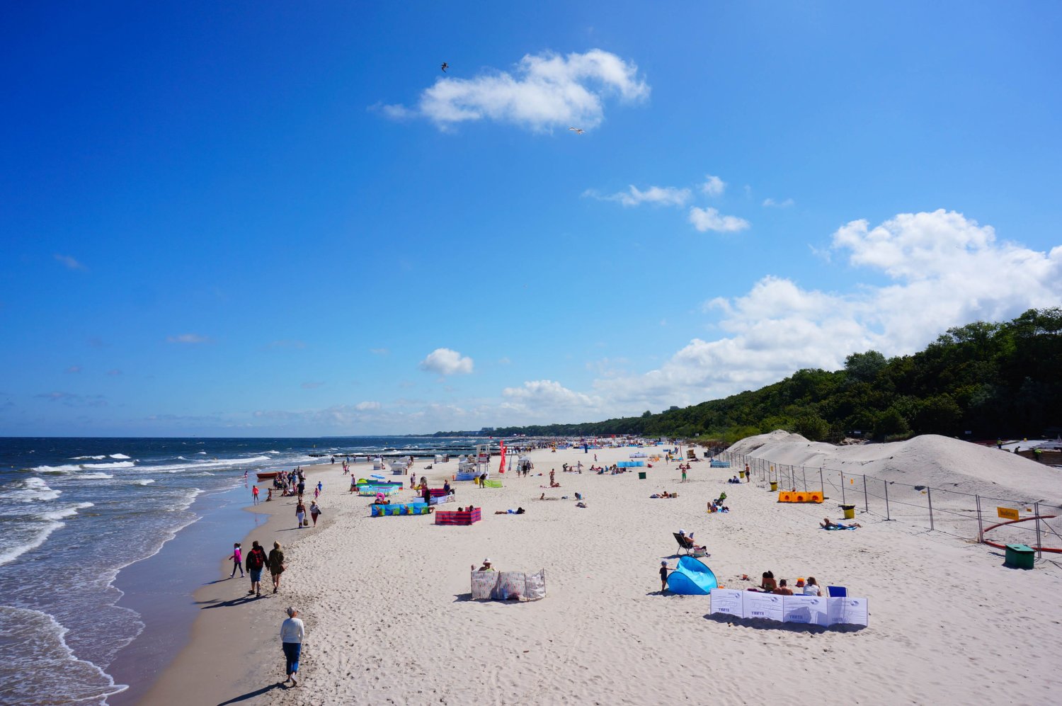 plaża w Kołobrzegu