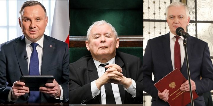 Andrzej Duda, Jarosław Kaczyński, Jarosław Gowin