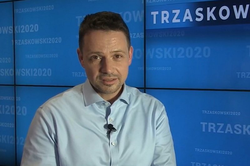 Rafał Trzaskowski stwierdził, że nie boi się hejtu i nagonki ze strony TVP.