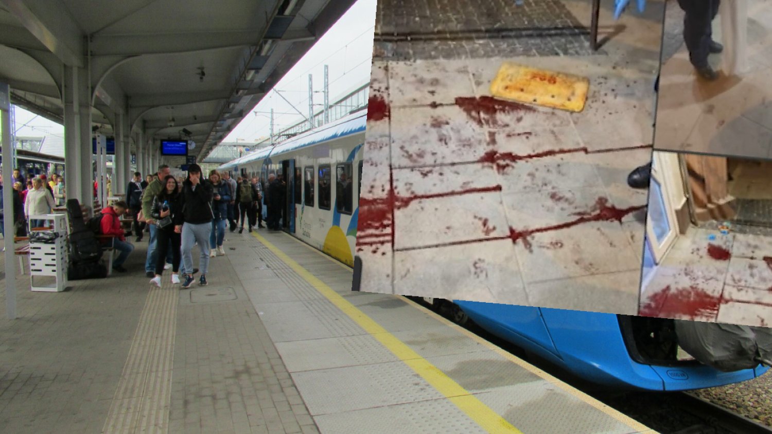 Szczecin. Grupa nastolatków skatowała bezdomnego na dworcu. "Cudem przeżył".