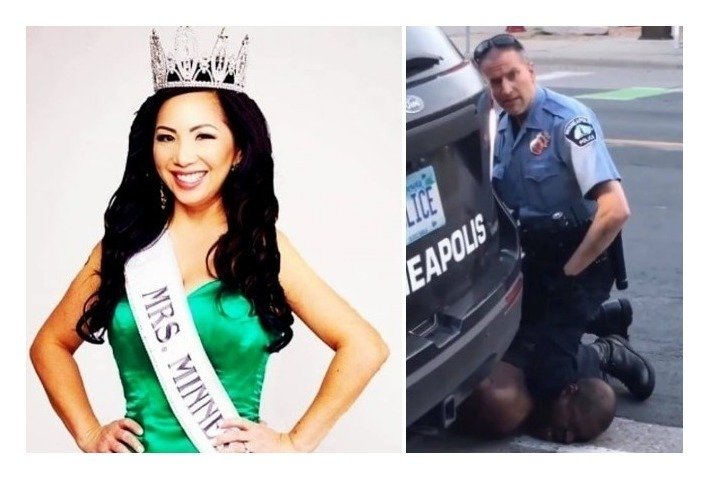 Kellie May Chauvin, była Miss Minnesota oraz żona policjanta Dereka Chauvina, który przyciskając kolano do szyi George'a Floyda przyczynił się do jego śmierci, wystąpiła o rozwód. Kellie May Chauvin, była Miss Minnesota oraz żona policjanta Dereka Chauvina, który przyciskając kolano do szyi George'a Floyda doprowadził do jego śmierci, chce się rozwieść.