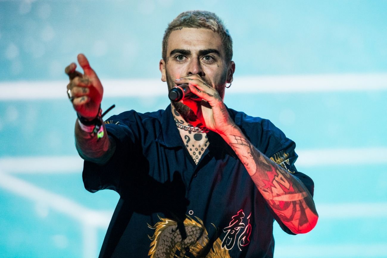 Quebonafide na koncercie.