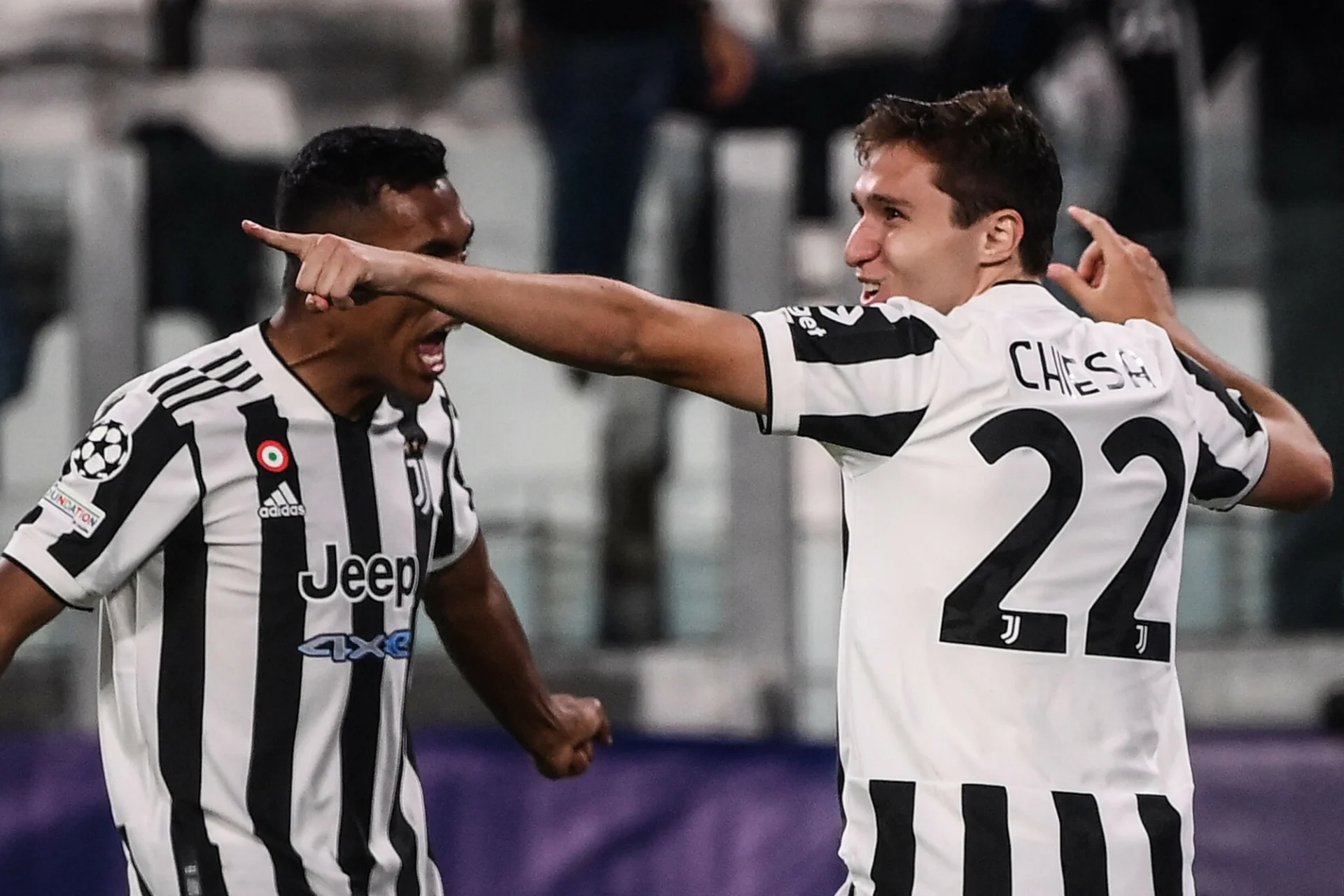 Federico Chiesa strzelił piękną bramkę w szlagierze Ligi Mistrzów dla Starej Damy