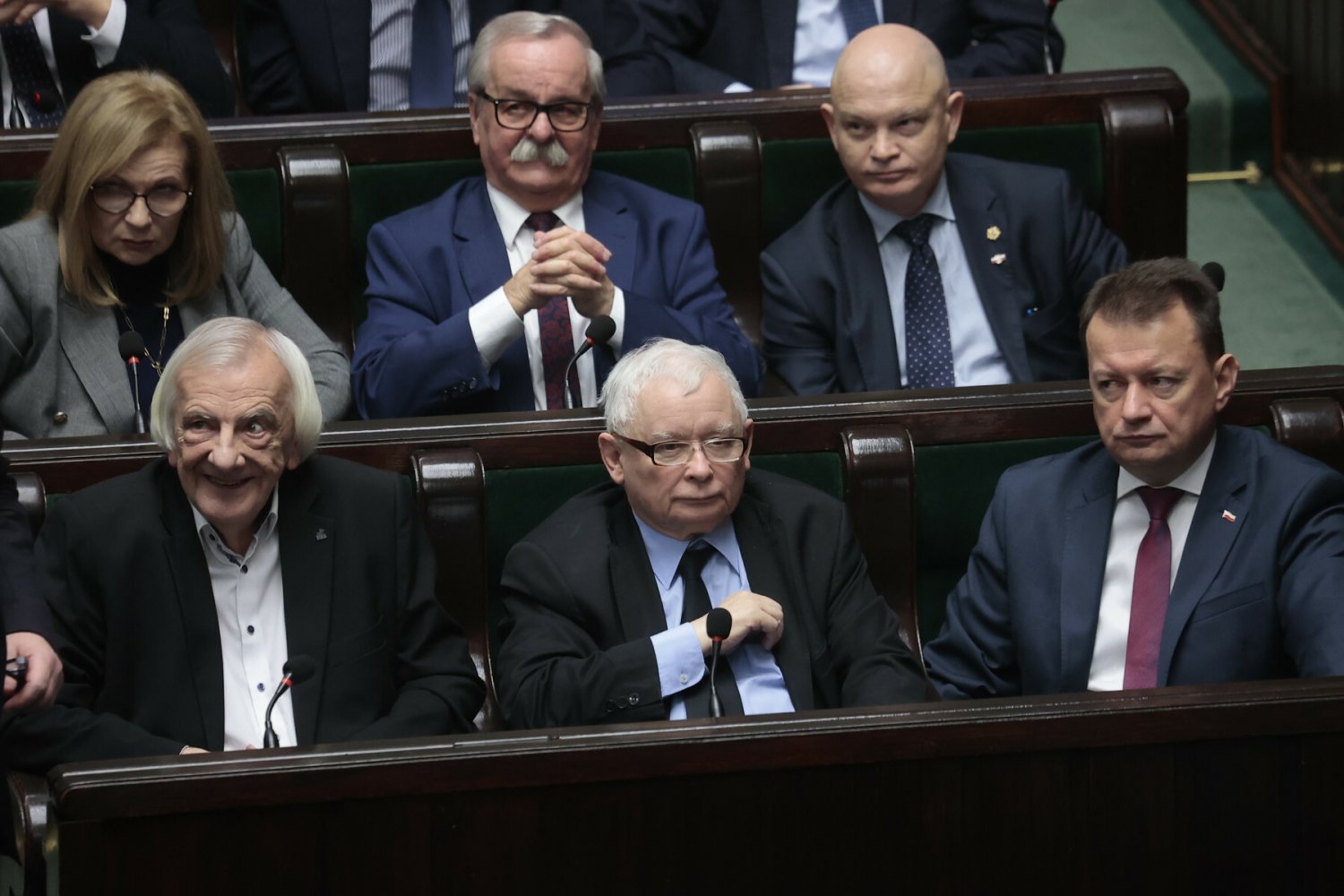 Politycy PiS w Sejmie, zdjęcie ilustracyjne. Partia przeforsowała ostatnio zmiany w kodeksie wyborczym