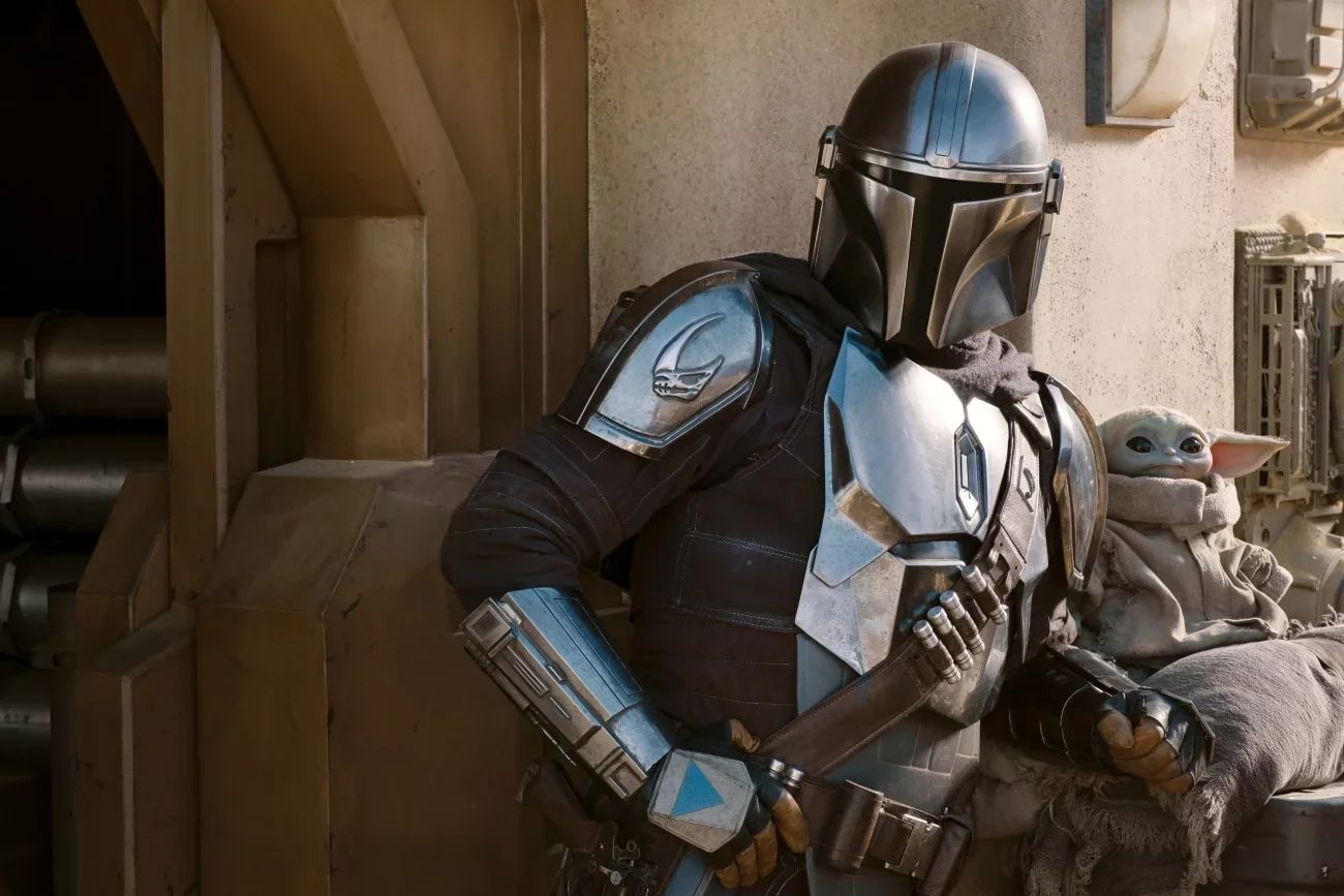 Pedro Pascal w The Mandalorian i Grogu