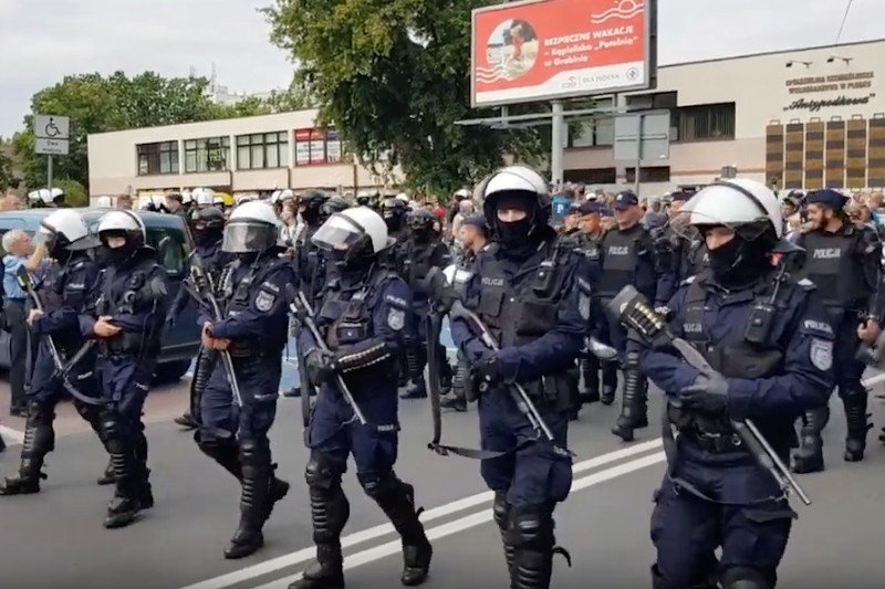 Na Marszu Równości w Płocku miało dojść do bijatyki w jednym z lokali. Interweniowała policja.
