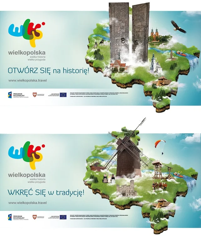 Międzynarodowa kampania Województwa Wielkopolskiego.