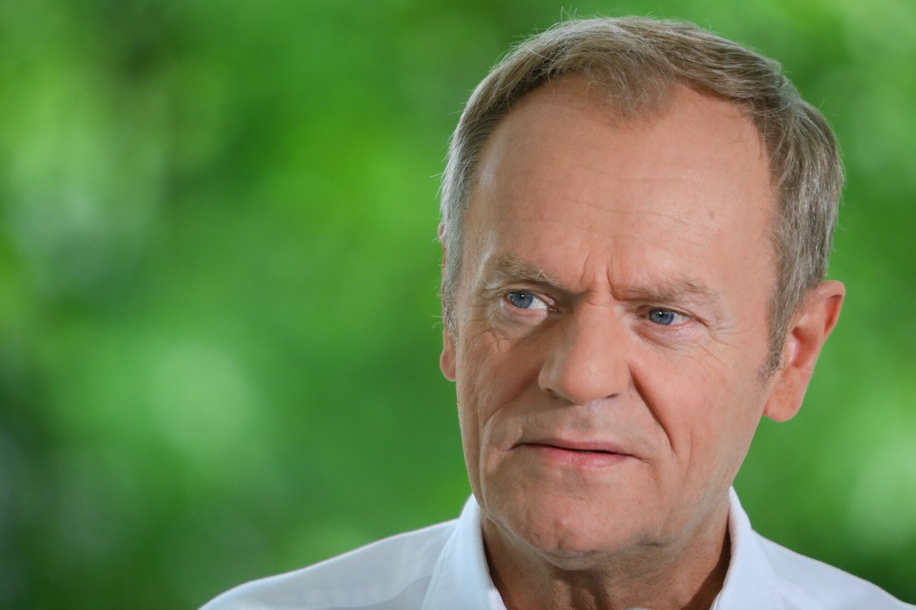 Donald Tusk, przewodniczący Platformy Obywatelskiej.