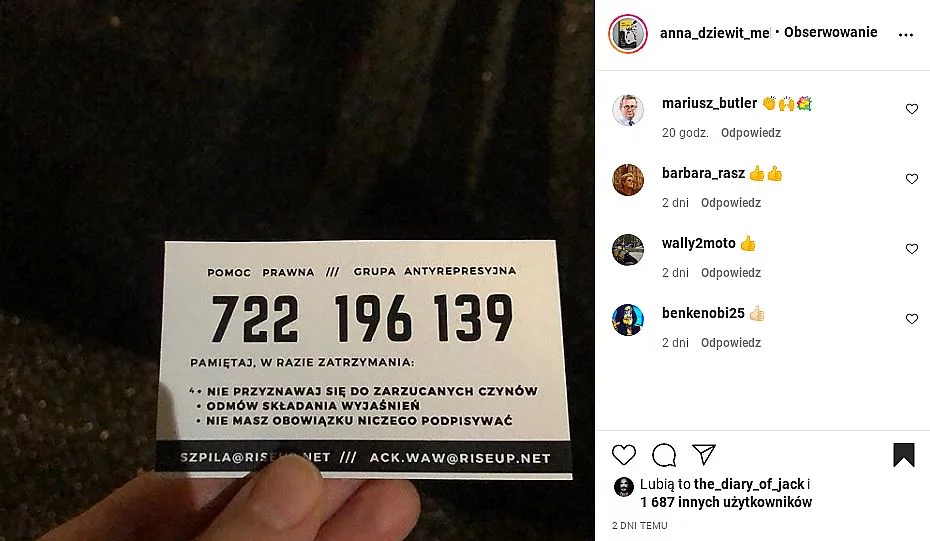 Strajk Kobiet 2020. Co robić, gdy zatrzyma Cię policja? Lista praw [VIDEO]