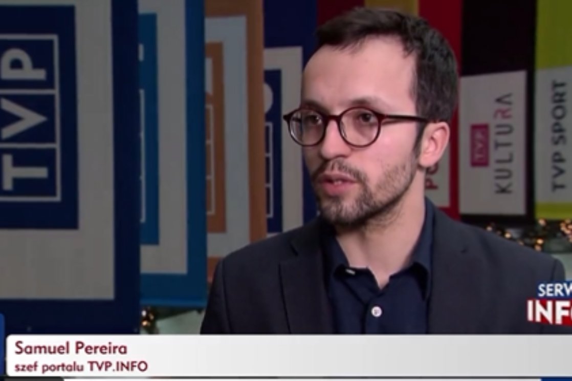 Szef portalu TVP Info Samuel Pereira